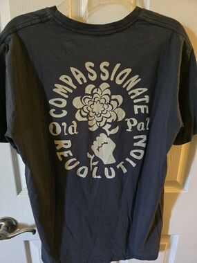 Compassionate Revolution Old Pal Graphic Tee - Navy Blue